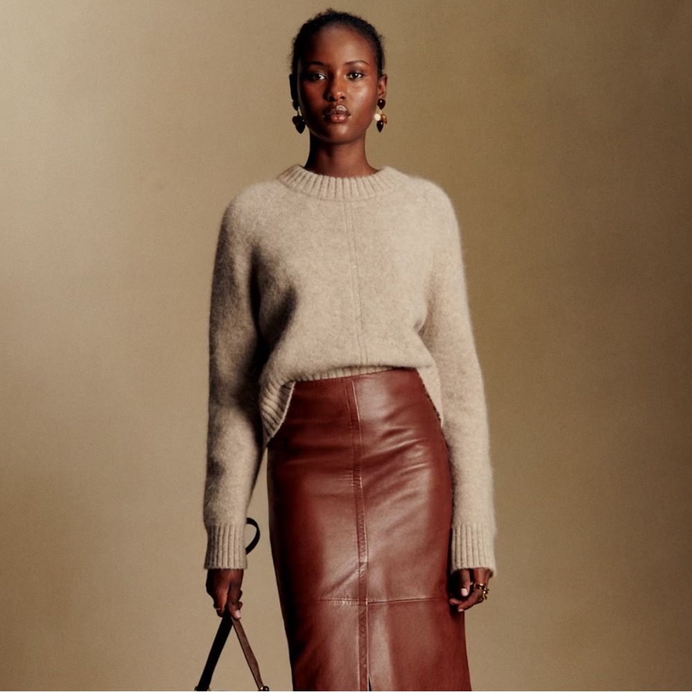 Sezane Sama Jumper - Light Beige
